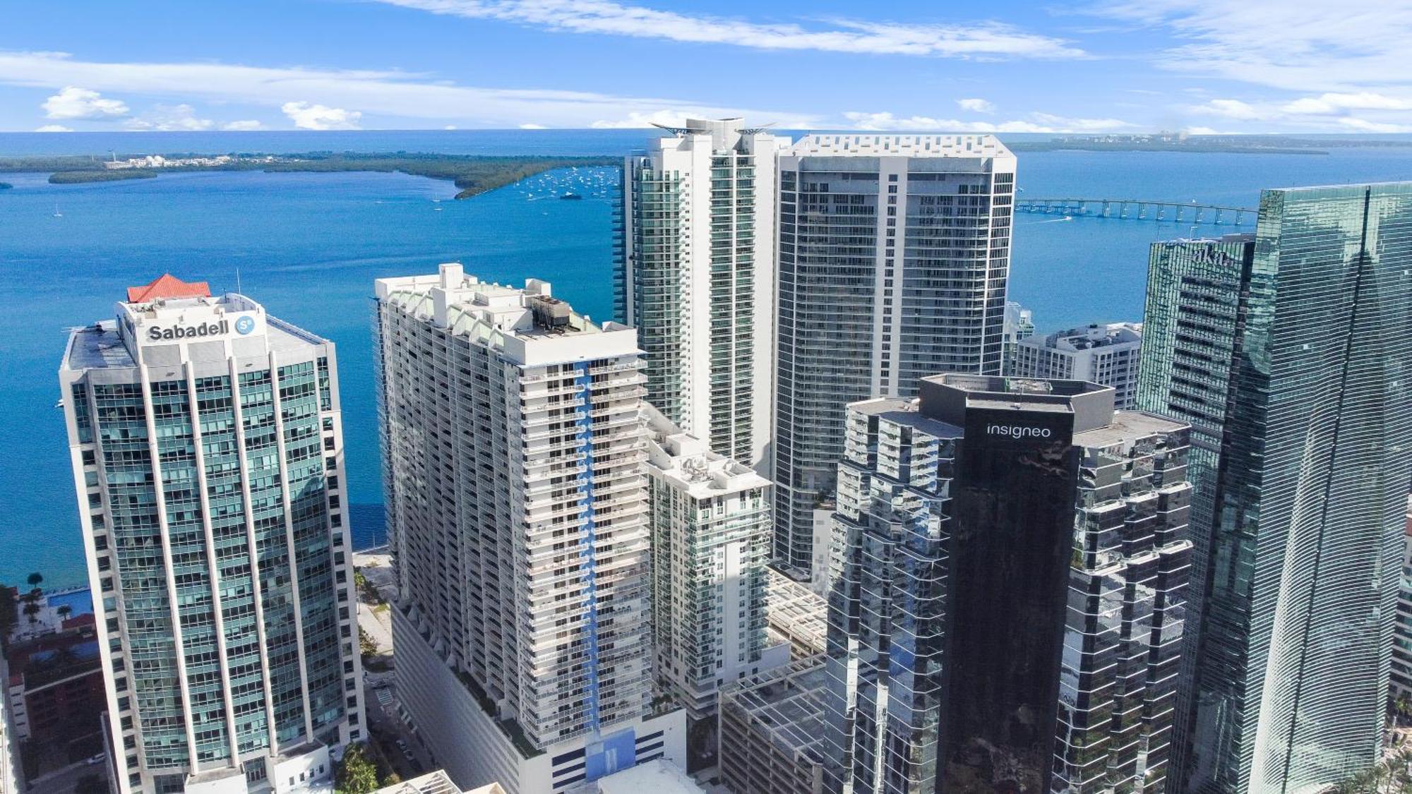 Upscale Brickell 3 Bedroom With Water Views And Free Parking Miami Ngoại thất bức ảnh