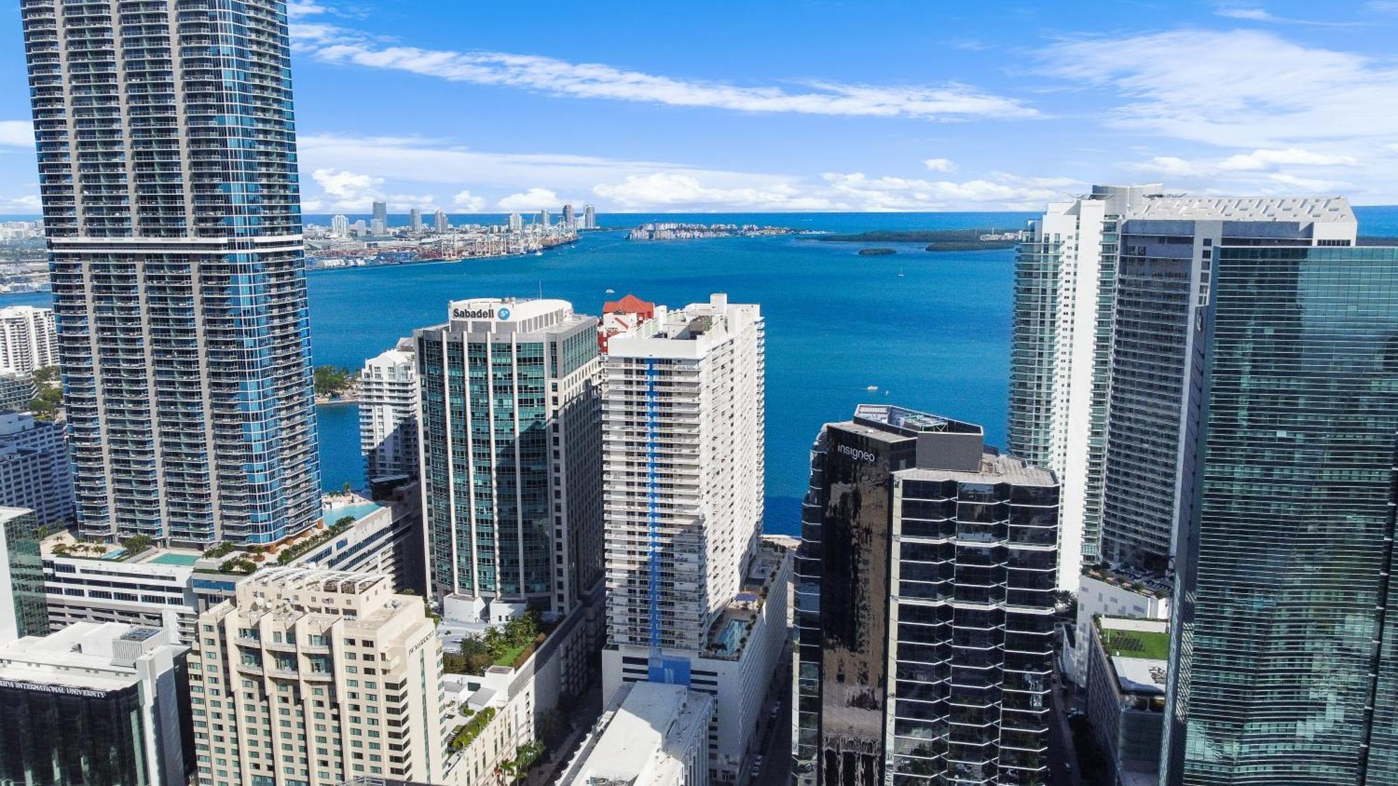 Upscale Brickell 3 Bedroom With Water Views And Free Parking Miami Ngoại thất bức ảnh