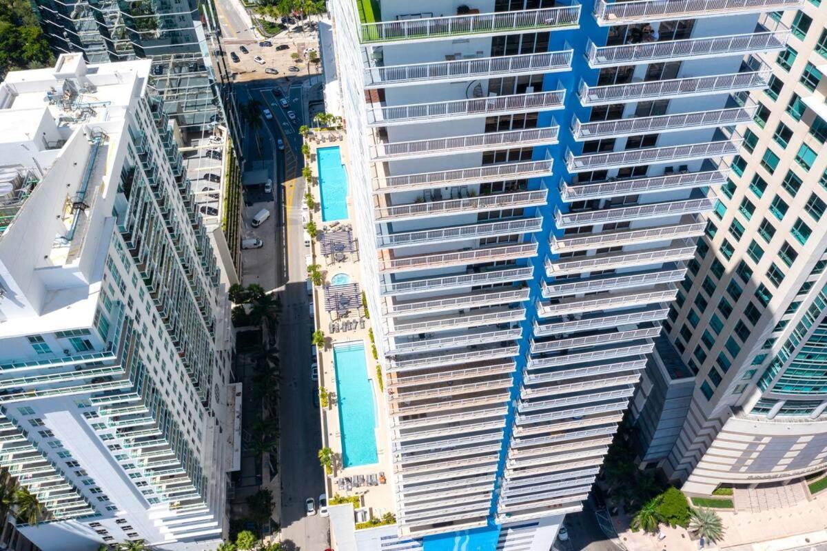 Upscale Brickell 3 Bedroom With Water Views And Free Parking Miami Ngoại thất bức ảnh
