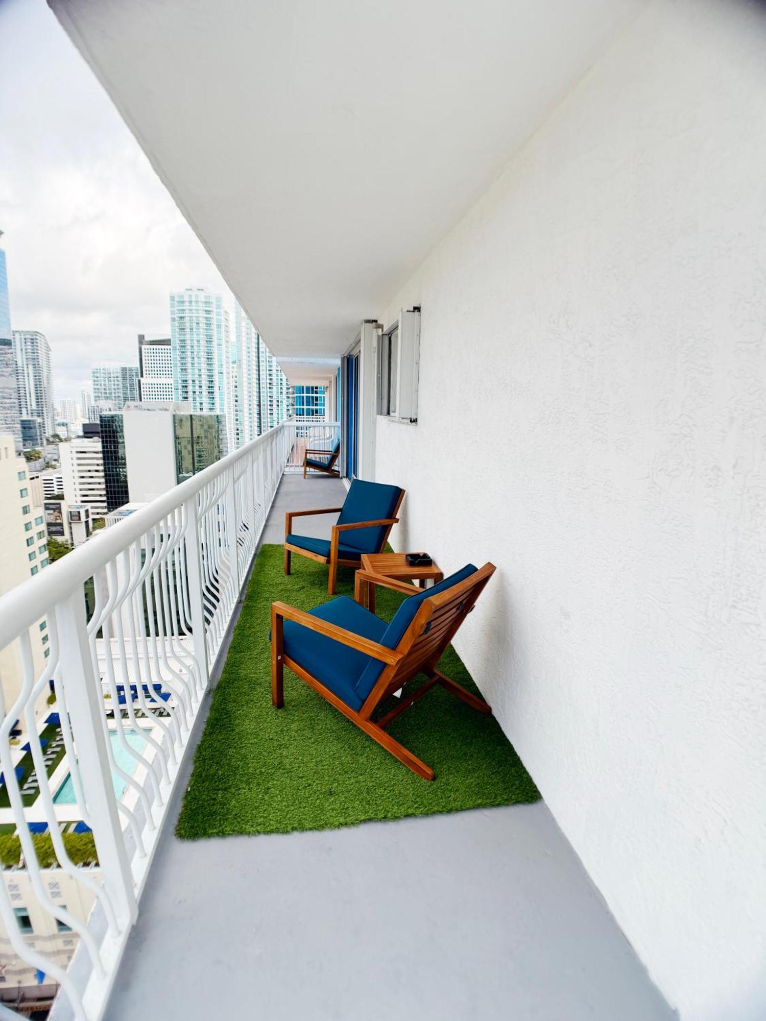 Upscale Brickell 3 Bedroom With Water Views And Free Parking Miami Ngoại thất bức ảnh